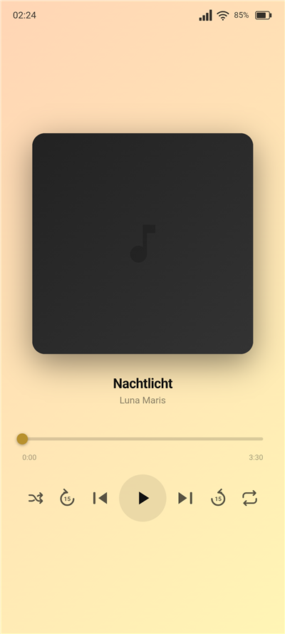 Music player gold